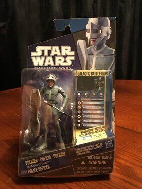 Star Wars The Clone Wars MANDALORIAN POLICE OFFICER Hasbro CW09